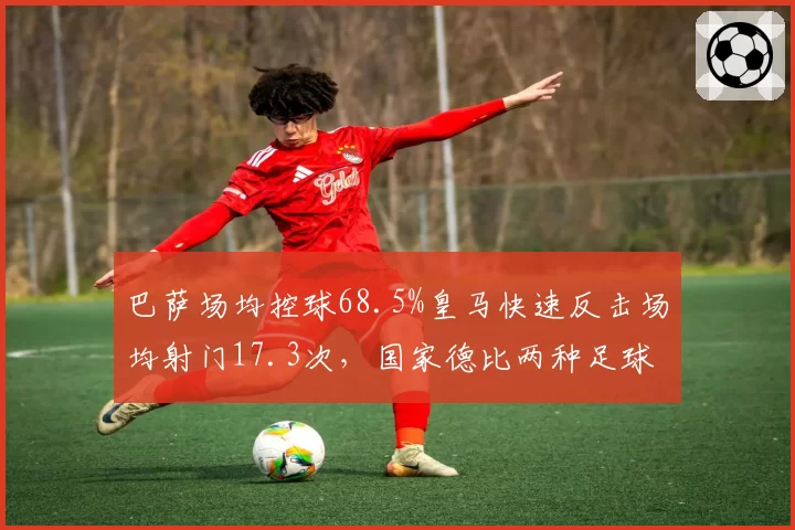 巴萨场均控球68.5%皇马快速反击场均射门17.3次，国家德比两种足球哲学正面碰撞
