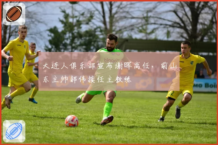 大连人俱乐部宣布谢晖离任，前山东主帅郝伟接任主教练